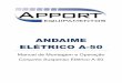 ANDAIME ELÉTRICO A-50 - Apport Equipamentosapport.ind.br/wp-content/uploads/2017/06/Manual-de-Montagem-e... · Corrente Auto-Travante c/ motor; Trava-Queda Automático Apport; Motor