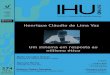 Henrique Cláudio de Lima Vaz - ihuonline.unisinos.br · IHU On-Line é a revista semanal do Instituto Humanitas Unisinos – IHU – Universidade do Vale do Rio dos Sinos - Unisinos