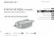 Manual de instruções - Sony UK · choque eléctrico, não exponha a ... Tipos de cassete que é possível utilizar na câmara de vídeo ... (Efeito de imagem)