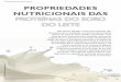 PROTENAS DO SORO DO LEITE PROPRIEDADES …aditivosingredientes.com.br/upload_arquivos/201603/... · soro, que constitui de 15% a 22% das proteínas totais do leite. As principais