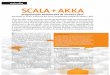 scala akka SCALA - Departamento de Informática e Estatísticabosco/ensino/ine5645/Scala+Akka.pdf · Hoje em dia, visto que processadores ganham cada vez mais núcleos, ... capaz