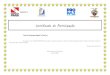 Certificado de Participação · Certificado de responsabilidade social Centro de Recuperação Regional de Tomé-Açu Concedido ao interno Armando Ferreira Pinto pela participação
