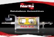 Rotuladoras Automáticas - narita.com.br · manutenção simples. Consumo : 220V, 6A Pneumática : 6bar, 2pcm Peso: 380 Kg ... Pneumática : 6bar, 30pcm Peso: 160 Kg Massageador de
