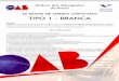 CADERNO TIPO 01 BRANCA XII EXAME - administrativo…administrativo.oabrj.org.br/arquivos/files/-Exame/Banco de provas... · b) este caderno de prova tipo 1, com o enunciado das 80