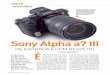 Sony Alpha a7 iiifotografemelhor.com.br/wp-content/uploads/2018/06/9.pdf · 2018-06-25 · USB-C 3.1, que tem se tornado pa-drão da indústria de tecnologia. Isso facilita bastante
