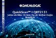 QuickScan™ I QBT2131 - datalogic.com · QM2130 vs QBT2131 Grandes Melhorias ... da tecnologia Bluetooth HID. Leitura de cupons eletrônicos em celulares ou outro dispositivo comercial