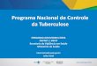 Programa Nacional de Controle da Tuberculoseportal.cfm.org.br/images/PDF/apresentacao_cfm_fernanda.pdf · •67 mil casos novos de TB diagnosticados •Cerca de 4,4 mil mortes por