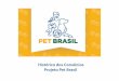 Histórico dos Convênios Projeto Pet Brasil · iniciantes em missões comerciais e inserção no mercado. ... Exterior Entendimento exigências técnico/legais mercado-alvo Cultura