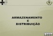 ARMAZENAMENTO E DISTRIBUIÇÃO - crf-pr.org.br · recebidos, ou seja, se os medicamentos entregues estão em conformidade com as condições estabelecidas em Edital (BRASIL, 2006)
