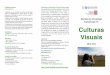 Culturas contemporaneidade Visuais - fcsh.unl.pt · uma actualização das relações da antropologia com a imagem ... escolas e correntes teóricas. Usos da ... uma das quais na