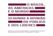 o brasil, as américas e o mundo - chutandoaescada.com.br · O BRASIL, AS AMÉRICAS E O MUNDO Segundo a opinião do público e dos líderes 2010/2011 – 2014/201