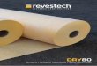 DRY80 - Revestech – Construction Systemsrevestech.com/wp-content/uploads/catalogos/Terracospt.pdf · devido aos ciclos de evaporação da humidade depositada no mesmo. Suporte (formação