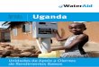 Estudo de caso Uganda - washmatters.wateraid.org · O Uganda é um país interior na África Oriental, ... mais pobres de África com 35 milhões de habitantes 1 ... das pessoas pobres
