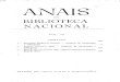 ANAIS - memoria.bn.brmemoria.bn.br/pdf/402630/per402630_1952_00072.pdf · artigos de jornais, não registrando nenhum livro impresso. A Relação dos Documentos relativos ao Brasil
