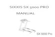 SIXXIS SX 5000 PRO MANUAL - Climatizadores | Bikes · do seu treino, repita estes exercícios para reduzir problemas musculares doloridos. Sugerimos os seguintes exercícios de aquecimento