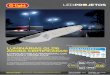 Certificação de toda a linha GL216 LUMINÁRIAS GL216 AGORA ... · Iluminância horizontal média recomendada na NBR 5101:2012 Vias de Trânsito Locais - Volume de tráfego médio: