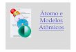 Átomo e Modelos Atômicos - Portal do IFSCdocente.ifsc.edu.br/michael.nunes/MaterialDidatico/Analises... · átomos e vazio; O átomo é uma partícula pequeníssima, ... A matéria