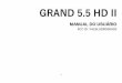 GRAND 5.5 HD II · Todos os números de telefone de ligações feitas e recebidas serão salvos no registro de ligações do celular