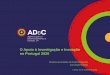 O Apoio à Investigação e Inovação no Portugal 2020healthportugal.com/noticias/hcp-jornadas-02out2014-cmoreno.pdf · Promover o empreendedorismo qualificado e criativo Reforçar