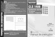 Sulton Manual CLS1400- 2017-PDFsulton.com.br/wp-content/uploads/2016/03/Manual-CLS1400-17.pdf · Sumário Guia Rápido- Apresentação da central Programaçao de Fábrica Apresentaçáo