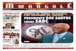 Pág. 16 LIDERA SADC - Embaixada da República de Angola ... · a unidade para se cumprir o objectivo de fazer da região austral uma zona exemplar de paz, segurança, prosperidade,