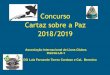 Concurso Cartaz sobre a Paz 2018/2019 - lions.org.br · Nível Distrito: certificado para os 3 classificados do Distrito que serão entregues na III RGD em Ubirat ... Vencedora do
