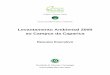 LEVANTAMENTO AMBIENTAL 2000 DO CAMPUS DA CAPARICA · 1 . Introdução O Resumo Executivo sumariza os resultados do levantamento ambiental efectuado ao ... (sector) nos seus aspectos