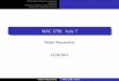MAC 5796. Aula 7 - ime.usp.brwalterfm/cursos/mac5796/Aula7.pdf · Resolução da lista de exercícios Variância Variáveis aleatórias independentes Stops para o passeio aleatório