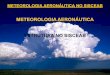 METEOROLOGIA AERONÁUTICA NO SISCEAB - cemaden.gov.brUTICA... · Apresentar a estrutura operacional da Meteorologia Aeronáutica, no âmbito do Sistema de Controle do Espaço 
