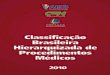 Outubro de 2010 - coocirurge.org.br · A Classificação Brasileira Hierarquizada de Procedimentos Médicos da Associação Médica Brasileira - 2010, ... que fazem parte do Rol da