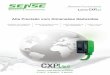 CXP Sense Folheto Rev S1 - sense.com.br · Longa Distância Sensora ... AMARELO acende, ... Para os sensores da linha CXP, não importa o tipo de cartão do sistema de controle
