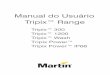 Manual do Usuário Tripix™ Range - martinprofessional.com.br · caixa de distribuição central) antes de executar qualquer tipo de ... de ar ao redor de todos os equipamentos Tripix