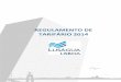 REGULAMENTO DE TARIFÁRIO 2014 - Portal do Porto de Lisboa · e Organizações dedicadas a diversos setores de atividade, destacando-se entre eles os de hotelaria, restauração e