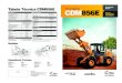 Produtividade Tabela Técnica CDM856E Pá carregadeira …formac.com.br/admin/biblioteca/cdm856e.pdf · Sistema de freio: Freio de serviço: A ... • Estruturas de alta rigidez e