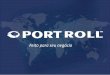 Feito para seu negócio - portroll.com.br§ão-2018.pdf · •Barrotes de Madeira ... empilhamento em até 6 níveis com dimensões diferentes torna o sistema de armazenagem prático