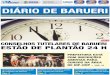 Fotos: Divulgação - Prefeitura de Barueriportal.barueri.sp.gov.br/Upload/Diario/pdf/2016_04_16.pdf · No último verão em Barueri, encerrado há cerca de um mês, choveu quase
