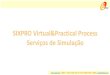 SIXPRO Virtual&Practical Process Serviços de Simulação§ão... · Fundição •Temperatura •Fração sólida •Microrechupes •Rechupe e falta de metal de fusão •Fração