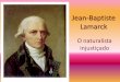 Jean-Baptiste Lamarck - jararaca.ufsm.brjararaca.ufsm.br/websites/petbio/download/Curso_PERS/Lamarck/... · 2- Lei das características adquiridas - "Todas as características são