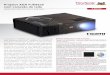 Projetor XGA PJD6235 com conexão de rede · O ViewSonic® PJD6235 é um projetor com conexão de rede avançada XGA DLP ... Equipado com HDMI, o projetor oferece a mais alta qualidade