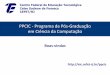 PPCIC - Programa de Pós-Graduação em Ciência da Computaçãoeic.cefet-rj.br/ppcic/wp-content/uploads/2016/09/Boas-vindas... · A1 A2 B1 B2 B3 B4 B5 C 1.00 0.85 0.70 0.50 0.20