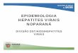 EPIDEMIOLOGIA HEPATITES VIRAIS NOPARANÁ · Número de casos e coeficientes de incidência de Hepatite A, por 100.000 hab., 2007 a 2013*, Paraná 1407 516 124 81 81 83 764 7,2 4,8