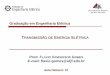 Graduação em Engenharia Elétrica - ufjf.br£o-Aula-07.pdf · Pela fórmula de Euler logo este fator altera o valor da fase da onda. Na onda incidente, à medida que se afasta da
