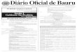 Diário Oficial de Bauru · 2 DIÁRIO OFICIAL DE BAURU QUINTA, 16 DE MARÇO DE 2.017 0116-011.441-9 - L.a.m.folini Me - 07979729000109 - Rosemary Silverio Evangelista dos Santos -