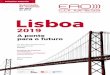 de resumos até abril de 2019 Lisboa · Lisboa 2019 A ponte para o futuro 28ª Reunião Cientifica Anual 26-28 Setembro eao.org Presidente do Congresso Gil Alcoforado Vice-Presidente