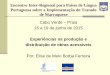 Encontro Inter-Regional para Países de Língua Portuguesa ... · Encontro Inter-Regional para Países de Língua Portuguesa sobre a Implementação do Tratado de Marraquexe Cabo