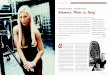 Entrevista exclusiva Donatella Versace Glamour ‘Made in Italy’ · raízes barrocas como a cabeça da medusa no mostrador, as figuras gregas e o uso opulento do ouro rosa. É actual