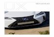 UX 250h...ventilação aerodinâmica incluem abas de cada lado dos raios e são uma inovação da Lexus a nível mundial. A forma das abas baseia-se na “Flap Gurney”, que está