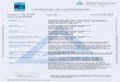 Certificado de Conformidade · 2018-01-31 · Modelo 5 de certificação de produto conforme ISO/IEC Guia 67 com ... madeira. Cabo flexível (Condutor isolado (sem cobertura), 