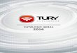 CATÁLOGO GERAL 2016 - Tury...função exclusiva TURY (*) que permite programar o tempo de retorno desejado do espelho para a posição original ao desengatar a marcha ré. Podem operar