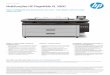 Multifunções HP PageWide XL 3900 · Multifunções HP PageWide XL 3900 Faça o trabalho de duas impressoras com uma – mais rápida e com um custo inferior às LED Rapidez –